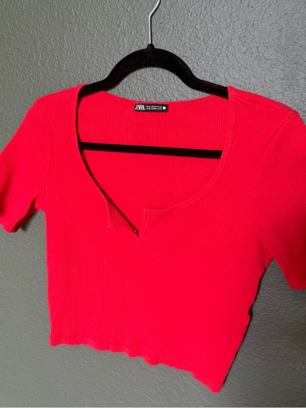 Zara crop top | medium
